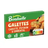 Galettes Carotte Potiron et Emmental à Poêler BONDUELLE