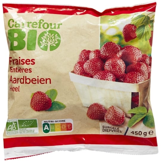 Fraises Entières CARREFOUR BIO