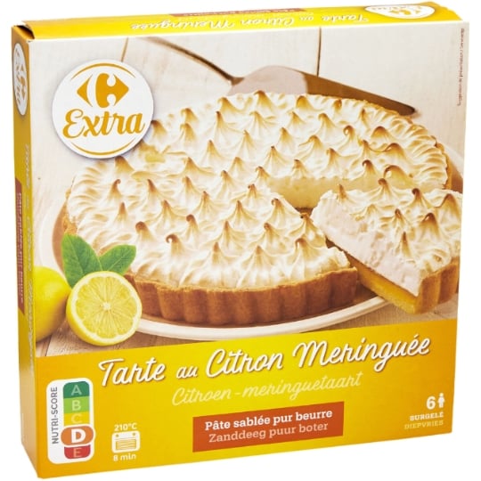 Tarte Citron Meringuée CARREFOUR EXTRA