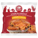 Pains au chocolat pur beurre CARREFOUR CLASSIC'