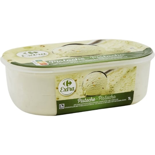 Glace en Bac Pistache CARREFOUR EXTRA