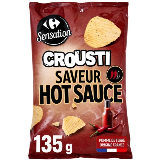 Chips Hot Sauce CARREFOUR SENSATION