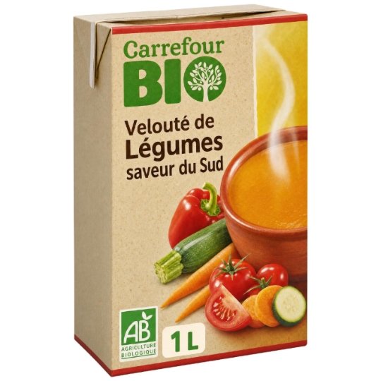 Soupe Velouté de Légumes du Sud Bio CARREFOUR BIO