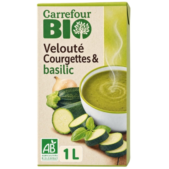 Soupe Velouté Courgettes Basilic CARREFOUR BIO