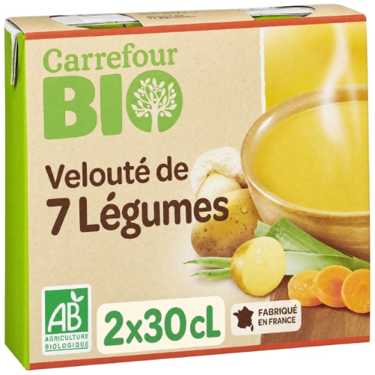 Soupe Velouté 7 Légumes Bio CARREFOUR BIO