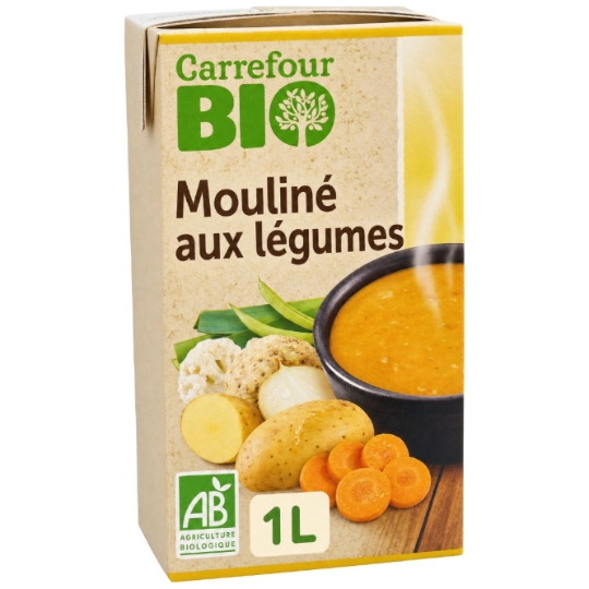 Soupe Mouliné Légumes Bio CARREFOUR BIO