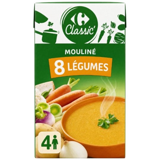 Soupe Mouliné aux 8 Légumes CARREFOUR CLASSIC'
