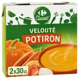 Soupe Velouté de Potiron CARREFOUR CLASSIC'