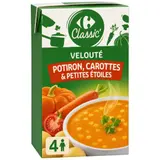 Soupe Velouté Potiron Carotte CARREFOUR CLASSIC'