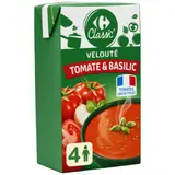 Velouté de tomates au basilic de tomate et basilic CARREFOUR CLASSIC'
