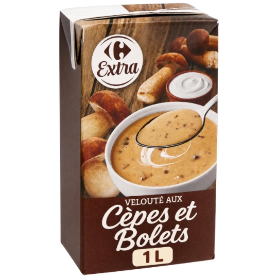Soupe Velouté Cèpes Bolets CARREFOUR EXTRA
