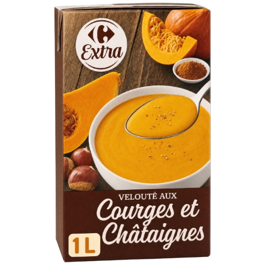 Soupe Velouté Courges Châtaignes CARREFOUR EXTRA
