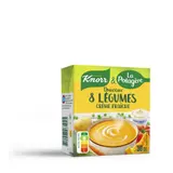 Soupe Velouté 8 Légumes Crème Fraîche KNORR & LA POTAGERE