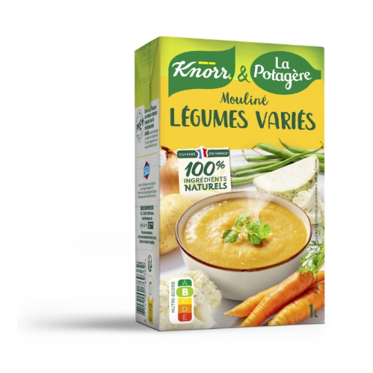 Soupe Mouliné Légumes Variés KNORR & LA POTAGERE