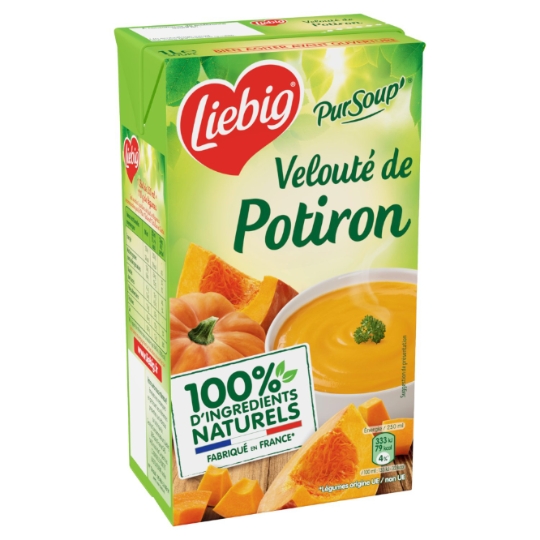 Soupe Velouté Potiron, Oignon et Pomme de Terre LIEBIG