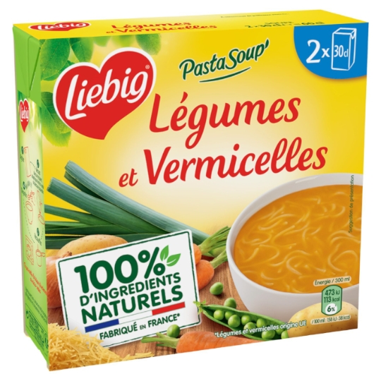Soupe Velouté Légumes et Vermicelles LIEBIG