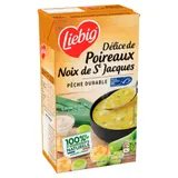 Soupe Velouté Poireaux Saint Jacques Crème Fraîche LIEBIG