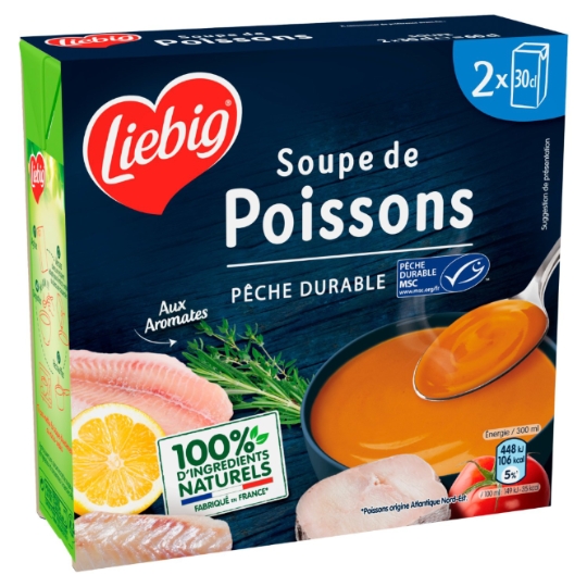 Soupe Poisson aux Aromates LIEBIG