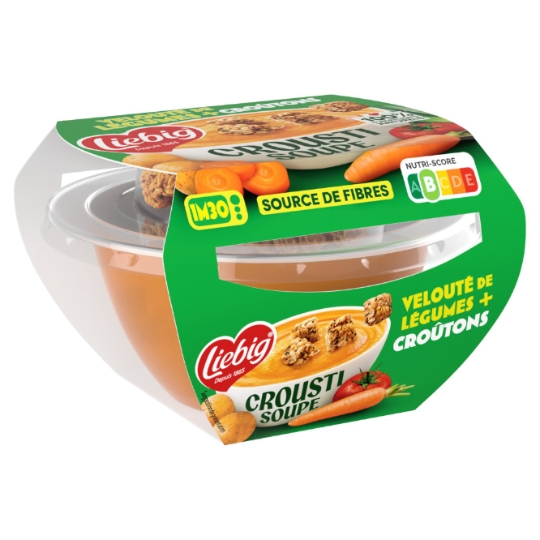 Soupe Velouté de Légumes avec des Croutons aux Graines LIEBIG