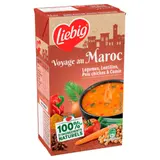 Soupe Voyage au Maroc Légumes Lentilles Pois Chiches et Cumin LIEBIG
