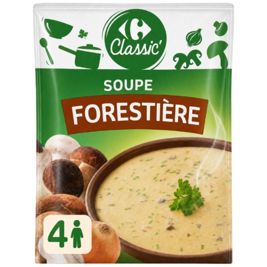 Soupe Forestière CARREFOUR CLASSIC'