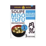Soupe Instantanée Miso Tofu Algues Wakame HIKARI MISO