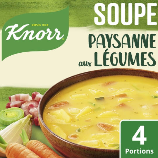 Soupe Déshydratée Paysanne KNORR