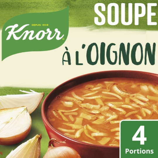 Soupe Déshydratée Gratinée à l'Oignon KNORR