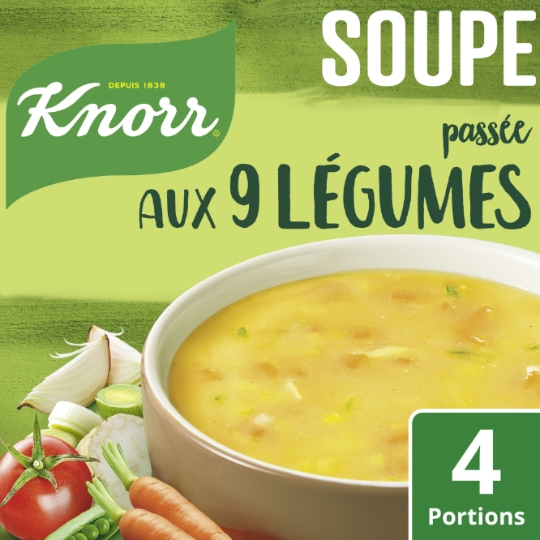 Soupe Déshydratée Passée aux 9 Légumes KNORR