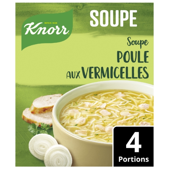 Soupe Déshydratée Poule Vermicelles Oignon KNORR