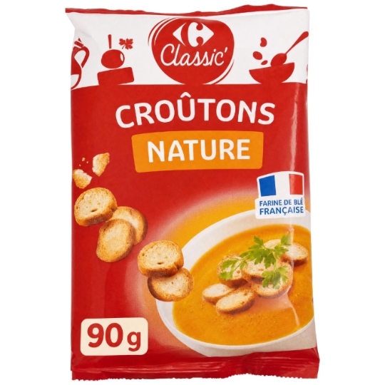 Croûtons Nature CARREFOUR CLASSIC'