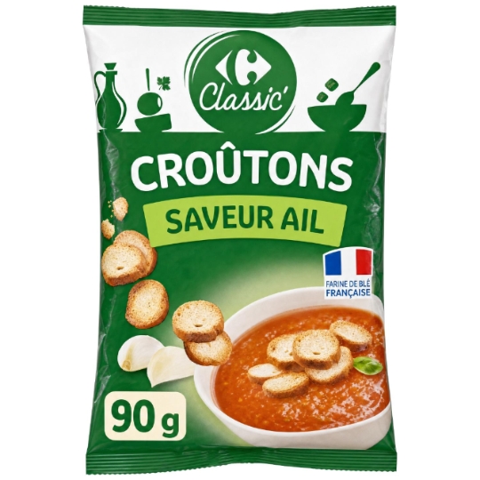 Croûtons Ail CARREFOUR CLASSIC'