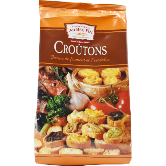 Croûtons Froment et 7 Céréales CONSERVERIE AU BEC FIN
