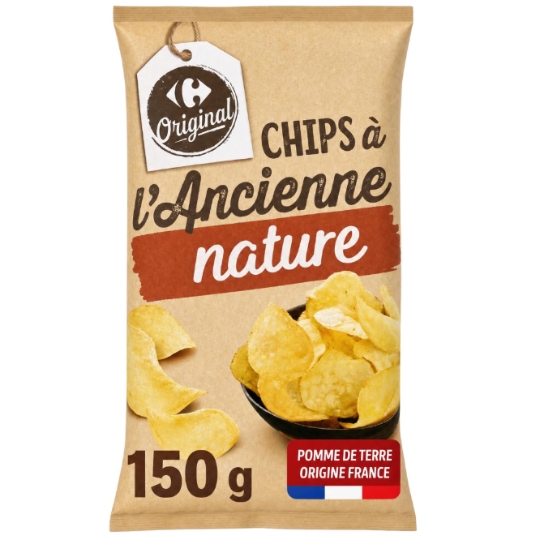 Chips de pommes de terre CARREFOUR