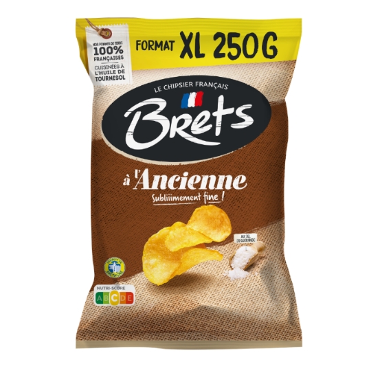Chips à l'ancienne sel de Guérande BRETS