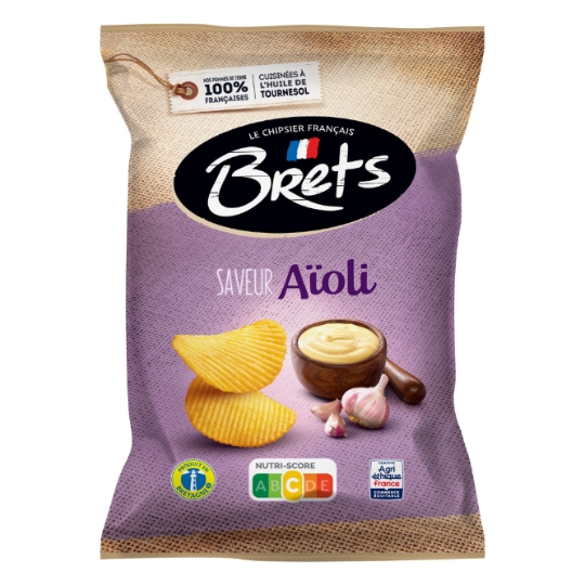 Chips saveur aioli  BRETS