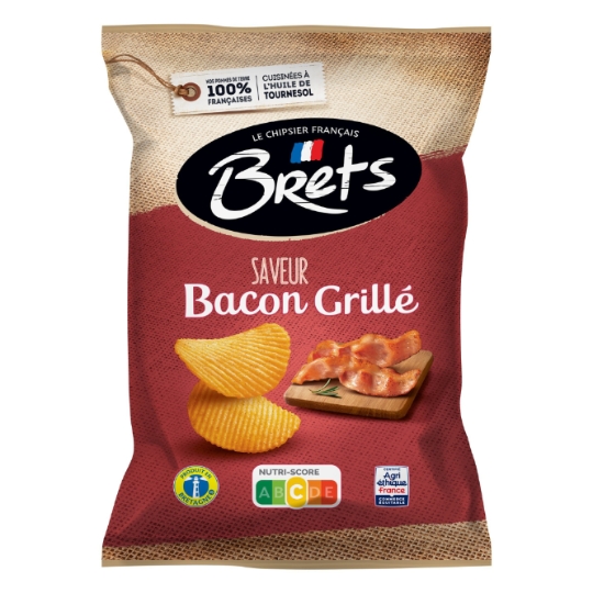 Chips saveur bacon grillé BRETS