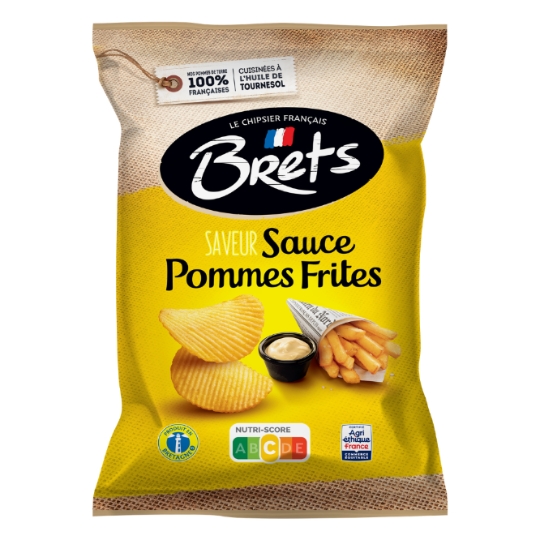 Chips saveur sauce pommes frites BRETS