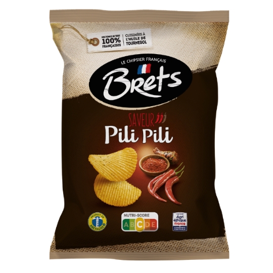 Chips  saveur pili pili BRETS