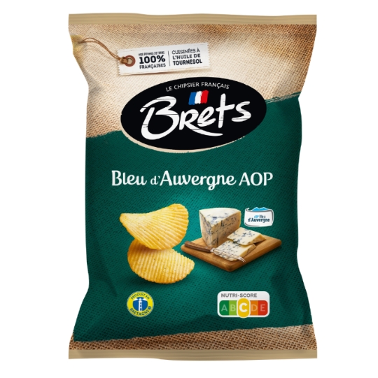 Chips Saveur Bleu d'Auvergne BRETS