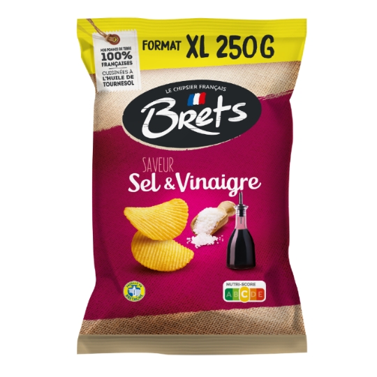 Chips Saveur Sel et Vinaigre BRETS