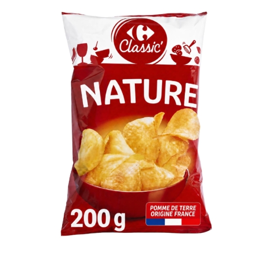 Chips Nature CARREFOUR CLASSIC'
