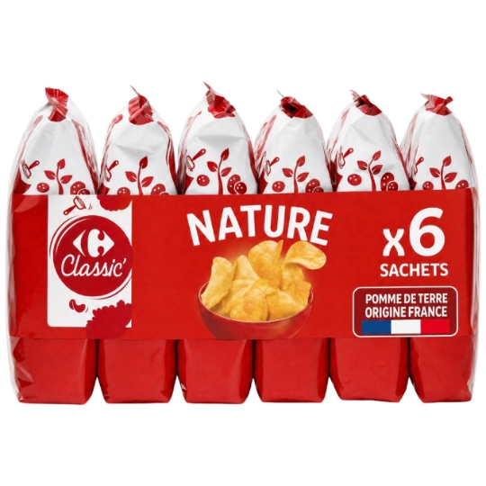 Chips Nature CARREFOUR CLASSIC'
