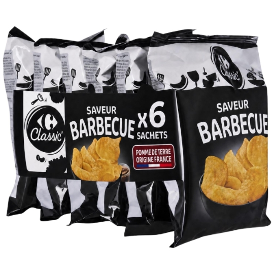 Chips Barbecue CARREFOUR CLASSIC'