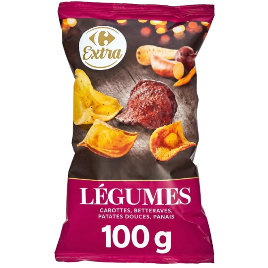 Chips de Légumes Mélange CARREFOUR EXTRA