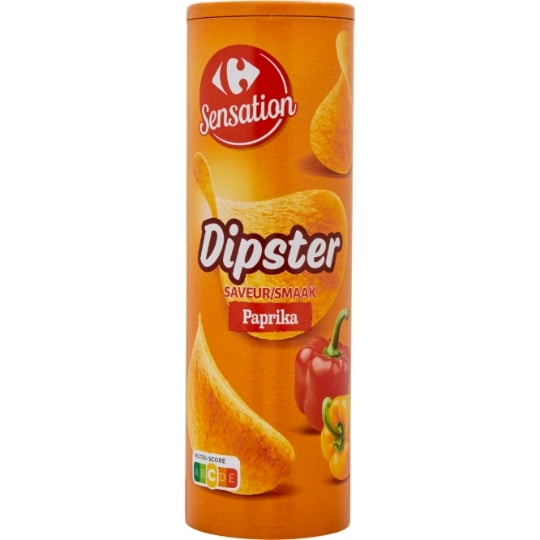 Chips Tuiles Saveur Paprika CARREFOUR SENSATION