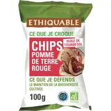 Chips pomme de terre rouges nature Bio ETHIQUABLE