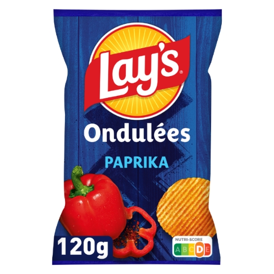 Chips Ondulées Saveur Paprika LAY'S