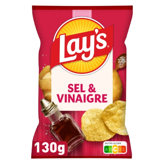 Chips Sel et Vinaigre LAY'S