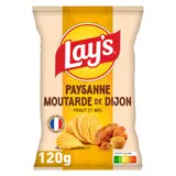 Chips Recette Paysanne saveur Poulet moutarde de Dijon et Miel LAY'S